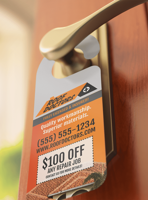 Door hanger campaign made easy with inetUSA.